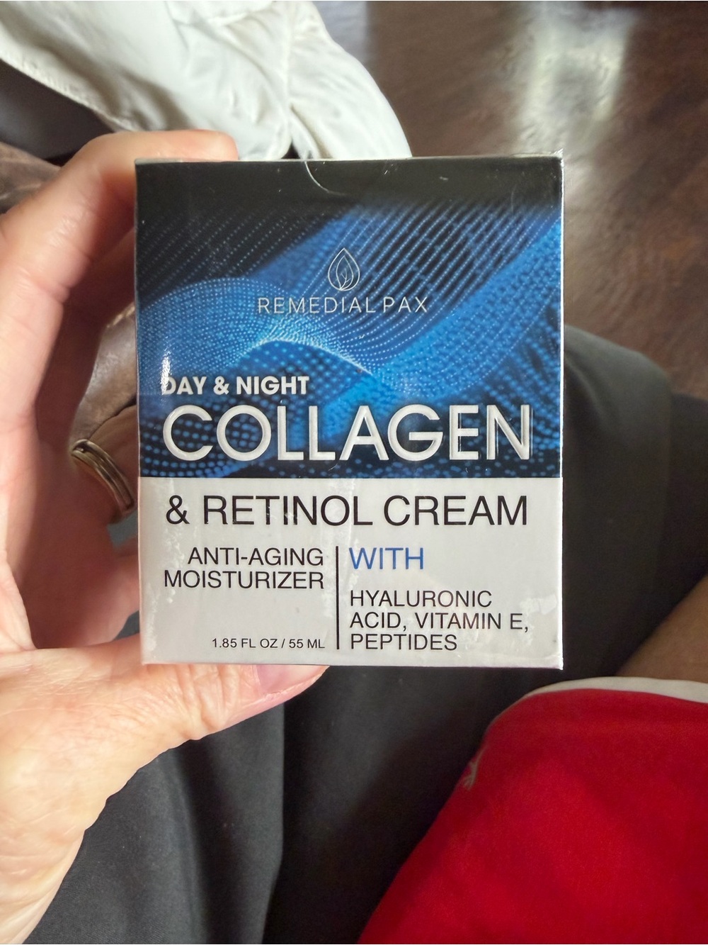 Remedial Pax Day & Night Collagen & Retinol Cream - Blue/White